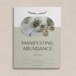 Manifesting Abundance Workbook