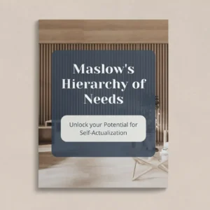 Maslow’s Hierarchy of Needs